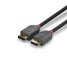 LINDY DisplayPort 1.2 кабел, Anthra Line, M/M, черен, 15.0 м LNY-36487 артикул LNY-36487