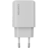 Canyon OnCharge 200 20W 1xPD 1xQC зарядно устройство бял артикул CNE-CHA200-21 Canyon OnCharge 200 20W 1xPD 1xQC зарядно устройство бял артикул CNE-CHA200-21