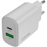 Canyon OnCharge 200 20W 1xPD 1xQC зарядно устройство бял артикул CNE-CHA200-21 Canyon OnCharge 200 20W 1xPD 1xQC зарядно устройство бял артикул CNE-CHA200-21