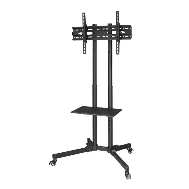 Hama мобилна стойка за дисплеи до 75" черен артикул HAMA-220874