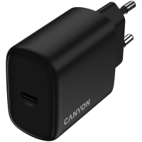 Canyon OnCharge 250 25W 1xPD зарядно устройство черен