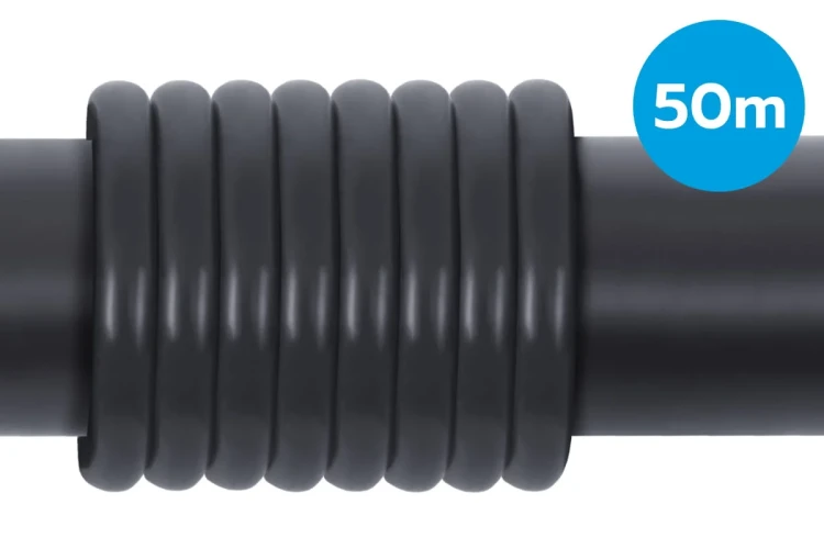 Alphacool EPDM Tube 16/10 Black 50m 16mm Retailbox артикул 5100119