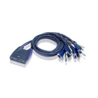 ATEN CS64US KVM превключвател 4x 1 USB Audio с поделяне на USB у-ва