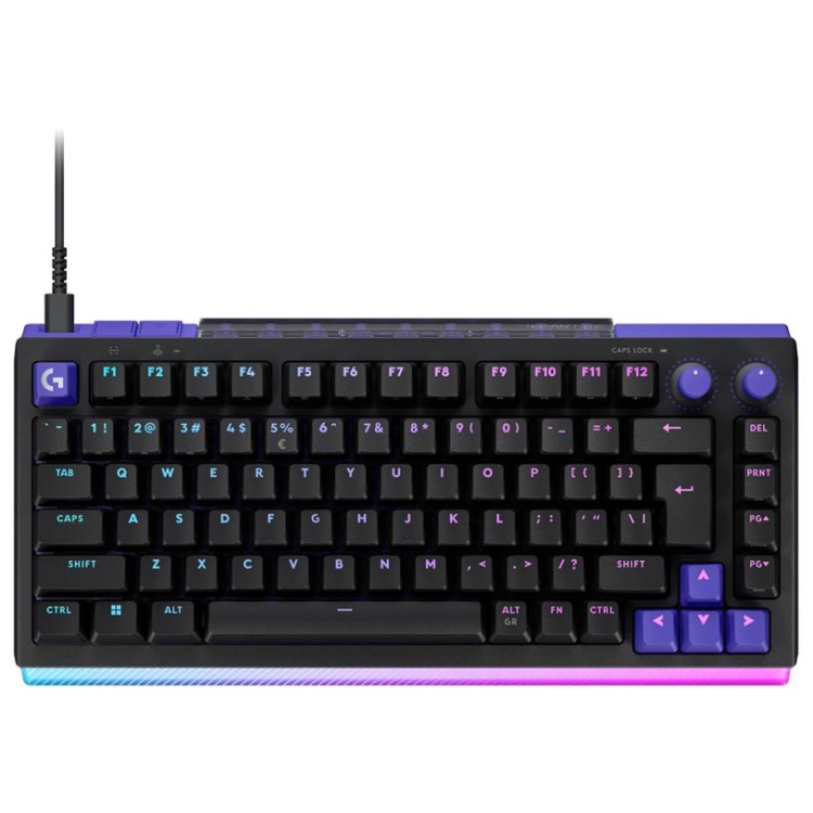 Logitech G512 X 75, 75% Black механична аналогова геймърска клавиатура артикул 920-013934 Logitech G512 X 75, 75% Black механична аналогова геймърска клавиатура артикул 920-013934