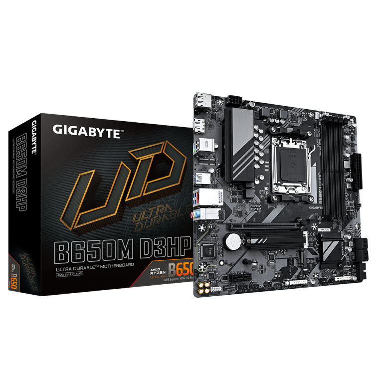 Gigabyte B650M D3HP AM5 дънна платка артикул B650M D3HP Gigabyte B650M D3HP AM5 дънна платка артикул B650M D3HP