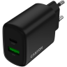 Canyon OnCharge 250 25W 1xPD 1xQC зарядно устройство черен артикул CNE-CHA250-31