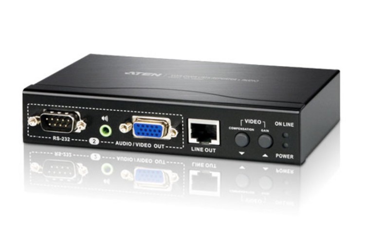 ATEN VB552 ATEN повторител на VGA и аудио сигнал Cat 5 артикул VB552