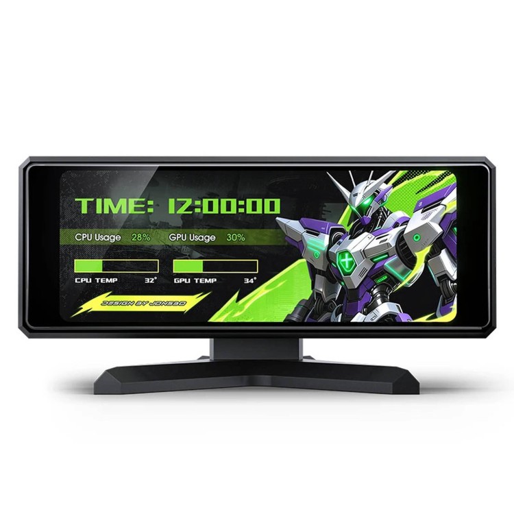 Информативен дисплей за кутия Jonsbo DS339 3.3" IPS черен артикул JONSBO-TFJB-001
