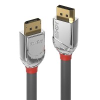 LINDY DisplayPort 1.2 кабел, M/M, Cromo Line, сив, 3.0 м LNY-36303 LINDY DisplayPort 1.2 кабел, M/M, Cromo Line, сив, 3.0 м LNY-36303
