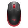 Logitech M190 безжична мишка червен артикул 910-005908