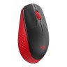 Logitech M190 безжична мишка червен артикул 910-005908