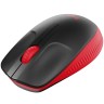 Logitech M190 безжична мишка червен артикул 910-005908