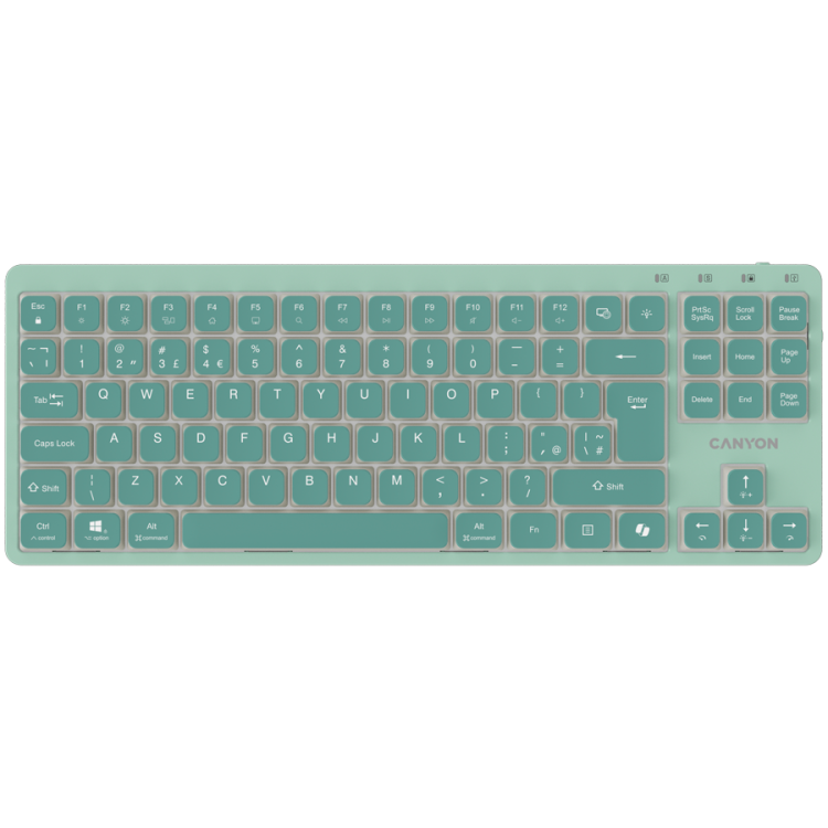 Canyon OnType 10 Low Profile клавиатура сив артикул CNS-HKB10GR