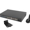 Lanberg switch 16-портов комутатор артикул RSFE-16P-2C-250