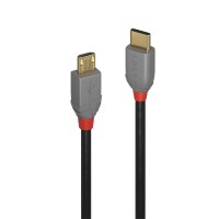 USB Type C към Micro USB B кабел 2 метра