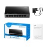 Cudy GS108E 8-портов суич артикул CUDY-SWITCH-GS108E