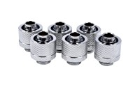 Alphacool Eiszapfen 16/10mm compression fitting G1/4 - chrome sixpack