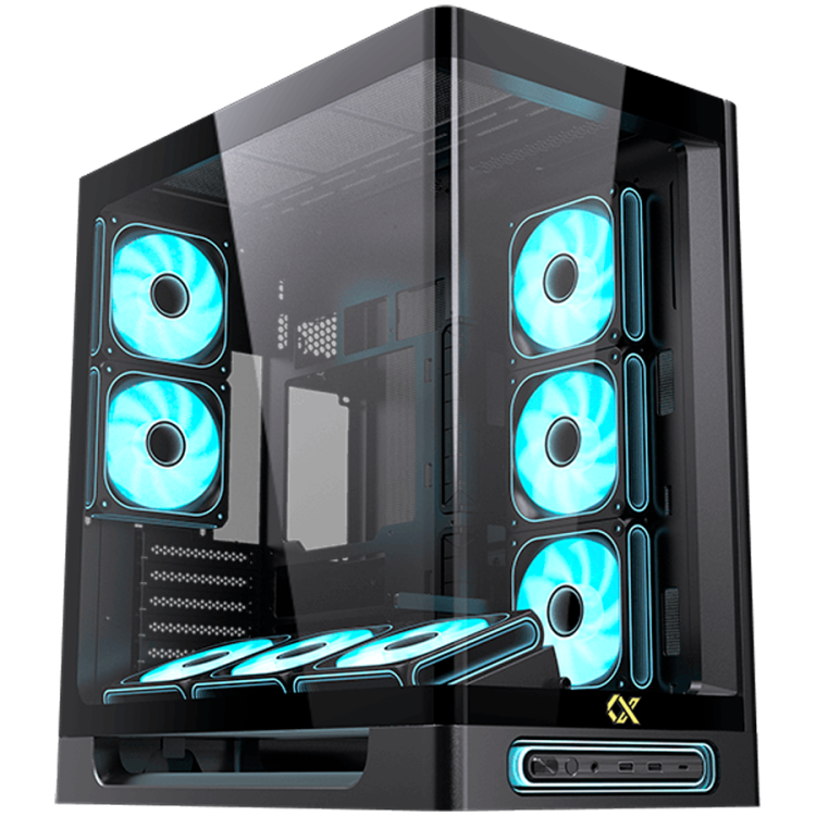 Xigmatek Heaven Air EATX компютърна кутия черен артикул EN49590