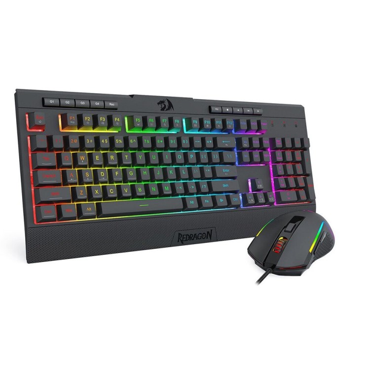 Redragon S151W Gaming Essentials клавиатура и мишка черен артикул S151