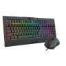 Redragon S151W Gaming Essentials клавиатура и мишка черен артикул S151