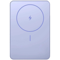 Xiaomi Super Slim Magnetic Power Bank 5000 Purple външна батерия