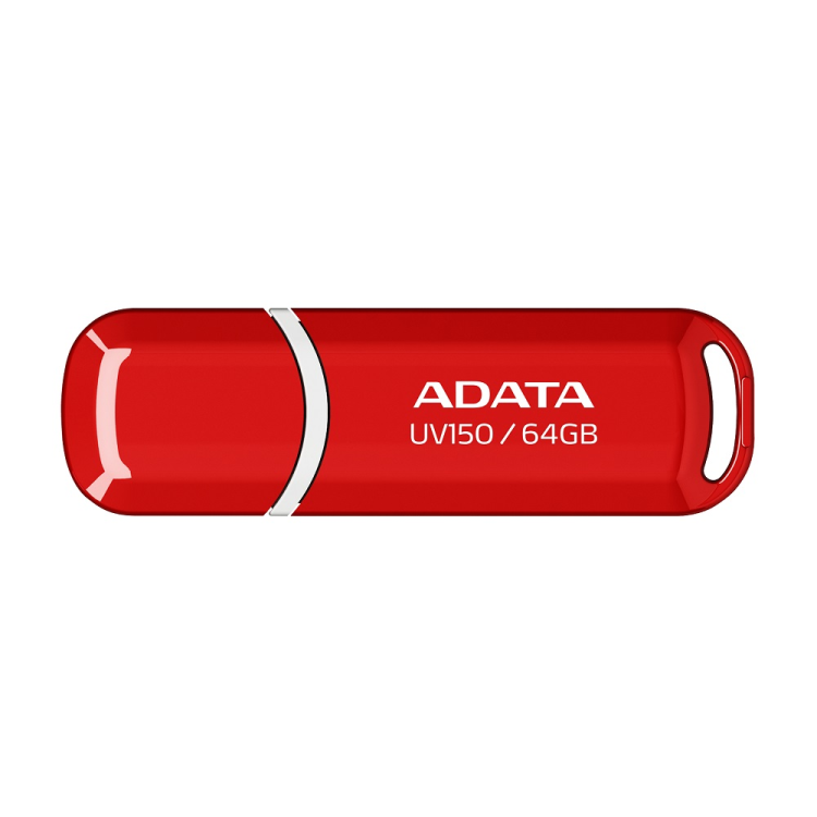 ADATA UV150 USB3.2 64GB USB памет червен артикул AUV150-64G-RRD