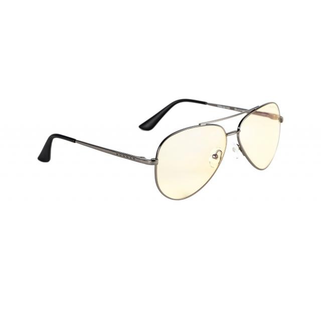 GUNNAR Maverick Gunmetal Liquet геймърски очила сребрист артикул GUN-MAV-05009 GUNNAR Maverick Gunmetal Liquet геймърски очила сребрист артикул GUN-MAV-05009