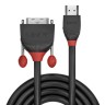 LINDY HDMI към DVI-D кабел, M/M, черен Line, черен, 3.0 м LNY-36273 артикул LNY-36273 LINDY HDMI към DVI-D кабел, M/M, черен Line, черен, 3.0 м LNY-36273 артикул LNY-36273