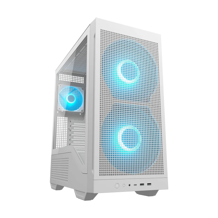 Cougar MX600 Max RGB кутия за компютър бял артикул CGR-2ZA50W-RGB