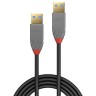 LINDY Кабел USB 3.2, Type A-A, M/M, Anthra Line, черен, 3.0 м LNY-36753 артикул LNY-36753