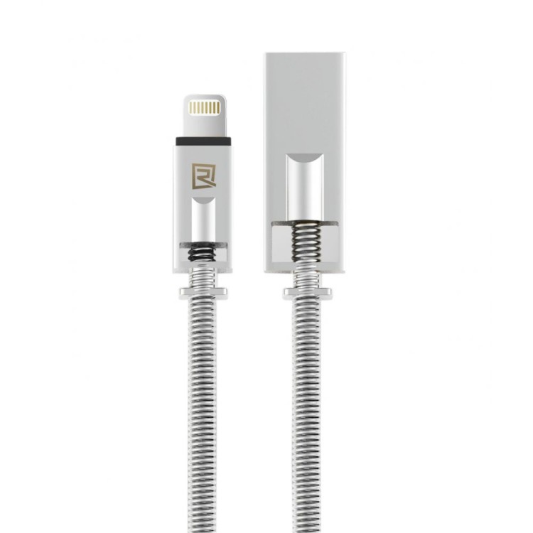 USB към Lightning кабел за iPhone 5/6/7 1 метър сребрист артикул 14817