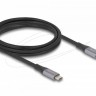 Delock USB Type C към USB Type C 240W кабел 2 метра сив артикул DELOCK-81192