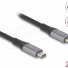 Delock USB Type C към USB Type C 240W кабел 2 метра сив артикул DELOCK-81192