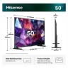 Hisense 50" E7S Pro QLED 4K Ultra HD телевизор артикул 50E7S_PRO Hisense 50