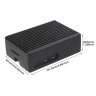 Case Inter-Tech ODS-739 RASPBERRY - Black артикул 88887413