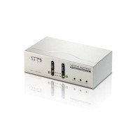 ATEN VS0202 2-портов Video Matrix превключвател, VGA, 2 входа, 2 изхода, 300 MHz, 1920x1440@60Hz, до 65 m ATEN VS0202 2-портов Video Matrix превключвател, VGA, 2 входа, 2 изхода, 300 MHz, 1920x1440@60Hz, до 65 m