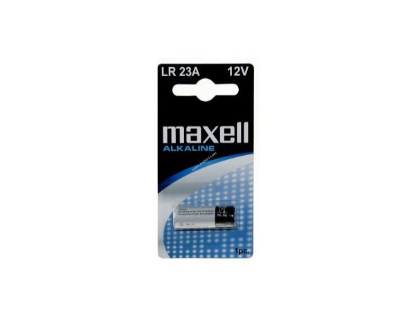 Алкална батерия 12 V 1 бр. за аларми А23 MAXELL артикул ML-BA-LR23-12V