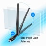 Cudy WU1400 безжичен мрежов адаптер артикул CUDY-USB-WU1400 Cudy WU1400 безжичен мрежов адаптер артикул CUDY-USB-WU1400