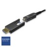 ACT HDMI High Speed 4K активен оптичен кабел (AOC) с отделяем конектор, версия 2.0, HDMI-A - HDMI-A, 20.0M артикул AK4102 ACT HDMI High Speed 4K активен оптичен кабел (AOC) с отделяем конектор, версия 2.0, HDMI-A - HDMI-A, 20.0M артикул AK4102