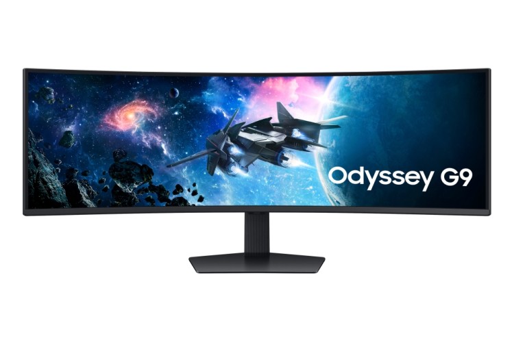 Samsung Odyssey G9 LS49CG950 49" VA Curved DQHD 240Hz геймърски монитор артикул LS49CG950EUXEN