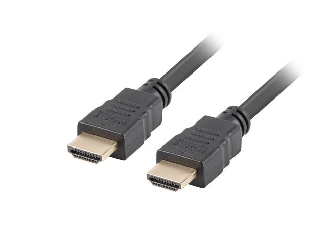 Lanberg HDMI M към HDMI M кабел 1 метър Lanberg HDMI M към HDMI M кабел 3 метра артикул CA-HDMI-11CC-0030-BK