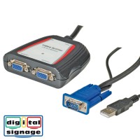 Видео сплитер VGA Splitter 2 порта