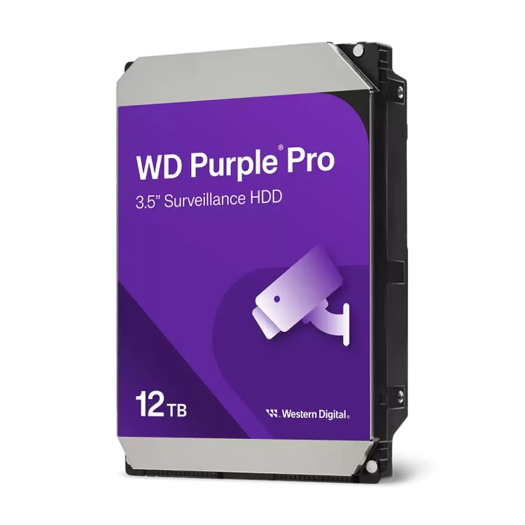Western Digital Purple Pro 12TB WD122PURP SATAIII твърд диск артикул WD122PURP