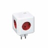 Allocacoc PowerCube Original 1202RD разклонител 4 гнезда с кабел червен артикул 1202RD-DEOUPC