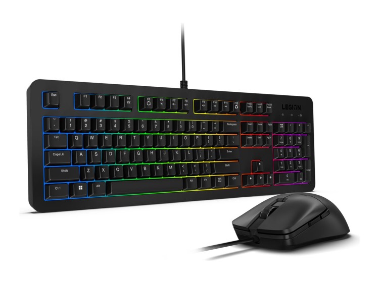 Lenovo Legion KM310 RGB геймърска клавиатура и мишка черен артикул GX31N91913 Lenovo Legion KM310 RGB геймърска клавиатура и мишка черен артикул GX31N91913