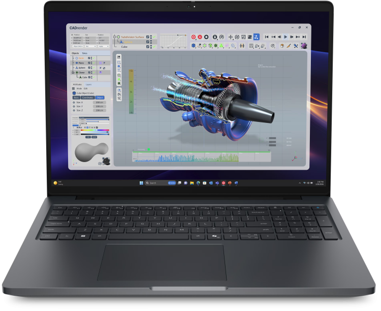 Dell Pro Precision 5 16 PW516261 Ultra 7 366H 32GB 512GB лаптоп артикул PW516261_U732G512GF_UBU