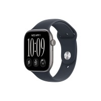 Apple Watch Series 12 Cellular 42mm Space Grey Aluminium Case with Navy Blue Sport Band - M/L Apple Watch Series 12 Cellular 42mm Space Grey Aluminium Case with Navy Blue Sport Band - M/L