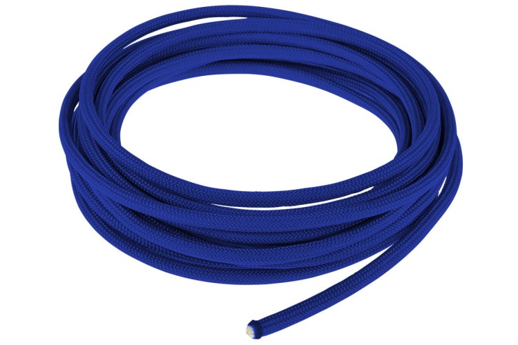 Alphacool AlphaCord Sleeve 4mm - 3,3m (10ft) - Electric Blue (Paracord 550 Typ 3) артикул 45315