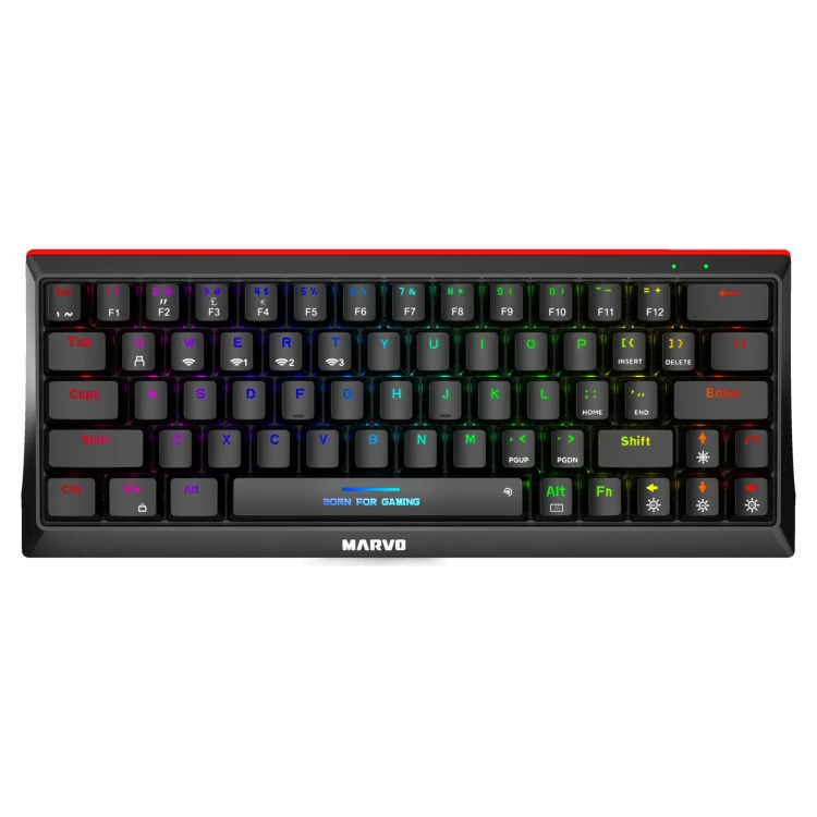 Marvo KG962W-R геймърска клавиатура артикул MARVO-KG962W-R Marvo KG962W-R геймърска клавиатура артикул MARVO-KG962W-R