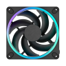 Fractal Design 140mm DYNAMIC3 вентилатор черен артикул FD-F-DY3-1401